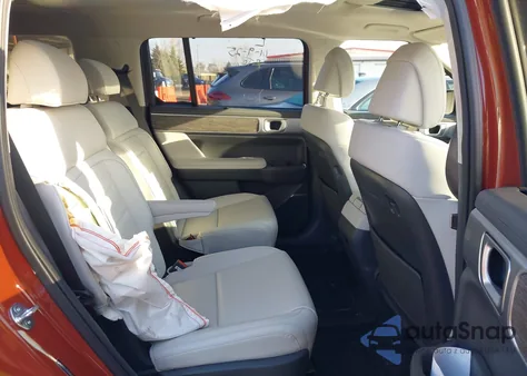 2025 Hyundai Santa Fe Calligraphy from USA, damaged, VIN 5NMP5DGL4SH080574